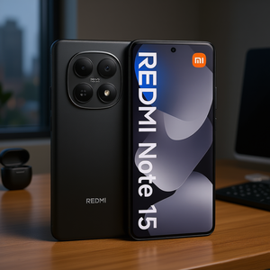 Teléfono Inteligente REDMI NOTE 15 4G LTE con Pantalla de 6.77 Pulgadas, 256 GB de RAM, 8 GB de Almacenamiento, Batería de 6000 mAh, Color Negro-MZB0M89EU - Product Image 3