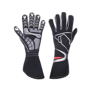 Guantes deportivos de carreras personalizados mejor motocicleta Auto Racing Sim conducción hombres mujeres Go Kart guantes de montar proveedor - Product Image 1