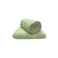 Serviette de bain 100% coton turc de qualité supérieure Style vert armée tissé fait Turkey-27x55 "70x140 cm tailles disponibles