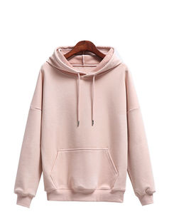 Pull oversize brodé à capuche pour femme avec doublure chaude en polaire douce pour les streetwear d'hiver et les activités de plein air - Product Image 2