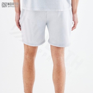 Pantalones Cortos Tie Dye Personalizados para Hombre, Ropa Urbana de Punto Liso en Diferentes Colores a la Venta, Pantalones Cortos Tie Dye para Hombre con Patrón Sólido - Product Image 5