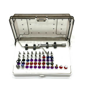 Kit d'implant dentaire universel 50 pièces forets pour dents osseuses outils de tréphine Kit d'implantologie extenseur guidé - Product Image 3