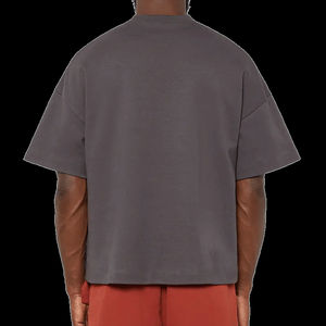 2024 nouveauté haute qualité Logo personnalisé 100% coton blanc T-shirt graphique Boxy Fit T-shirt lourd Streetwear T-shirt - Product Image 2