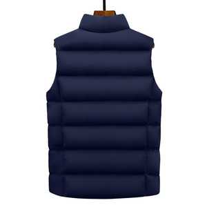 Giubbotto da <span class=keywords><strong>uomo</strong></span> senza maniche <span class=keywords><strong>nero</strong></span> Navy di alta qualità, la migliore giacca da <span class=keywords><strong>uomo</strong></span> con gilet imbottito personalizzato invernale confortevole - Product Image 5
