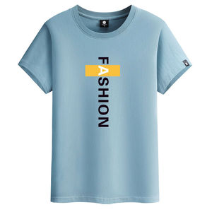 Camisetas personalizadas de algodón 100% para hombre, camisetas ligeras transpirables de verano para hombre, Camisetas estampadas a bajo precio - Product Image 3