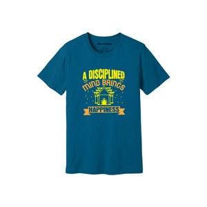 T-shirt 100% coton avec impression de thèmes de bouddha Style décontracté 12 options de couleur 160-180 Placement de conception personnalisable GSM lourd - Product Image 4