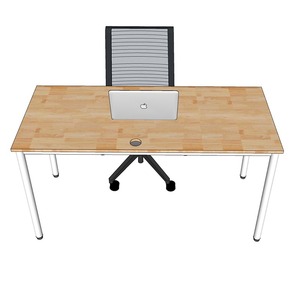 Modern 140x60cm Natural Wood Laptop <b>Desk</b> for Home Office OMA HBOM003 Series - Product Image 2