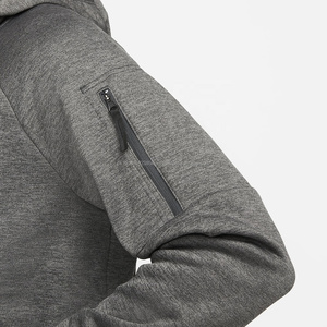 Sudadera con Capucha y Paneles de Forro Polar Técnico de Algodón con Logotipo Personalizado 2025, Mangas Americanas, Talla XL, Ropa Deportiva, Diseño Personalizado Nuevo de Fábrica, Bordado - Product Image 4