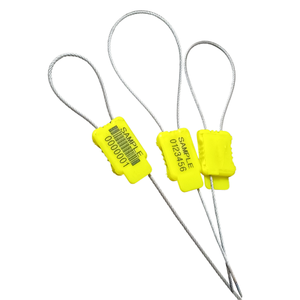 Con dấu cáp 1.5mm chống giả mạo với con dấu bền số sê-ri duy nhất cho cáp an toàn - Product Image 1