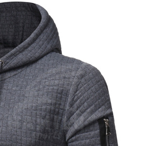 <b>Top</b> Selling Custom Size Men's Winter Sports <b>Thermal</b> Zipper-Up Hoodies Breathable Custom Logo Design 100% Cotton Fleece - Product Image 4