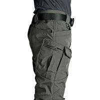 AIR FLOW ENTERPRISES Veste et pantalon tactiques d'hiver pour hommes, en polaire, pour agents de sécurité, sur mesure, résistants, multi-poches