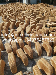 กระเป๋าหวายโบฮีเมียนทำด้วยมือกระเป๋าถือผ้าทอที่ใส่ใจสิ่งแวดล้อมดีไซน์ทันสมัยสำหรับสวมใส่ในฤดูร้อนทุกวันจากเวียดนาม - Product Image 5