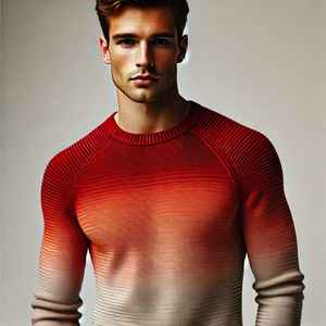 Cardigan classique vintage à col en V uni pour homme, options personnalisées, broderie sur le devant, tricot plat, 100% laine, poches, vente en gros d'usine - Product Image 3