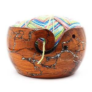 ชามเส้นด้ายไม้ของขวัญสำหรับถักและ crocheters - Product Image 3