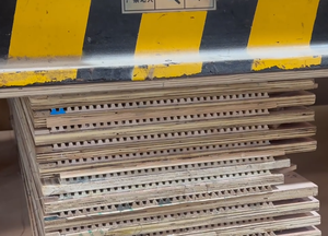 Paneles de tambor 3D acanalados personalizados de alta calidad para paredes y armarios paneles flexibles de madera maciza decorativos paneles de tambor 3D - Product Image 6