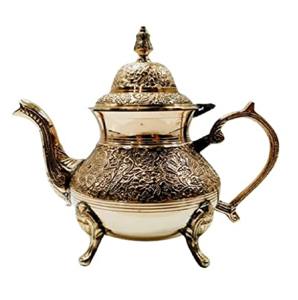 Tetera de latón decorativa para el hogar, café y tetera chapada en plata, alta calidad, bajo precio - Product Image 5