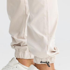 Pantalon de jogging unisexe personnalisé de haute qualité en molleton 360 g/m² brodé, écologique, respirant, avec cordon de serrage, 80 % coton - Product Image 5