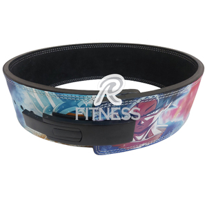 Custom Design Breathable Unisex <b>Powerlifting</b> <b>Belt</b> 13mm & 10mm Cowhide Leather with Logo Sport Usage - Product Image 2