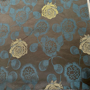 ชุดผ้าซาตินผ้าแจ็คการ์ดสำหรับเด็กผู้หญิงผ้าโพลีเอสเตอร์เนื้อนุ่มเงางามเป็นพิเศษสำหรับ100% ผ้าแจ็คสีฟ้า1332 - Product Image 1