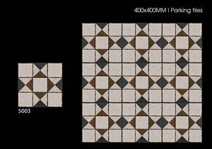 กระเบื้องปูพื้นพอร์ซเลนขนาด400x400มม. กระเบื้องที่จอดรถกลางแจ้งเคลือบผิวด้านกันน้ำ - Product Image 3