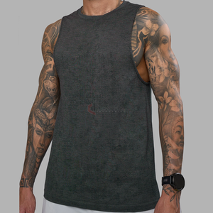 Camiseta sin mangas transpirable para hombre, chaleco deportivo de verano para gimnasio, moda, sin mangas, culturismo - Product Image 4