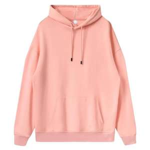Thermal Pullover Boxy Fit Hoodies Con Bolsillo Canguro en diferente color 100% algodón - Product Image 4