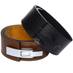 Cinturón de Levantamiento de Pesas de Cuero Vacuno de 10 mm, Unisex, Antideslizante, Ecológico, con Logotipo Personalizado RC Fitness Wear - Product Image 1