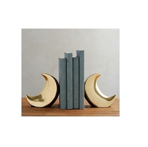 Sujetalibros de Metal de diseñador Moderno Minimalista Durable Acento decorativo único Perfecto para la oficina en casa y el espacio de estudio - Product Image 4