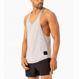 เสื้อกล้าม100% ซับเหงื่อผ้าฝ้ายเนื้อนุ่มน้ำหนักเบาเพาะกายฟิตเนสยิมฟิตเนสสำหรับผู้ชาย - Product Image 5