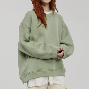 เสื้อฮู้ดแบบสวมหัวสำหรับผู้หญิงเสื้อฮู้ดและสเวตเตอร์ใส่ได้ทั้งชายและหญิงโลโก้ออกแบบได้ตามต้องการ - Product Image 1