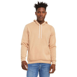 Venta caliente 100% algodón Fleece Pullover Hoodie Hombres Custom Printed Logo Regular Fit Street Style Solid Plain Dyed Winter Season - Product Image 4