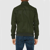 Veste bomber d'hiver pour homme, style streetwear personnalisé, épaisse, imperméable, en softshell, avec col montant