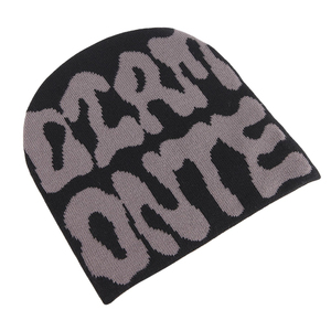 Gorros de punto de invierno personalizados con logotipo impreso, gorros de punto con logotipo completo, gorros de calavera de invierno, gorros para hombre, venta al por mayor, alta calidad - Product Image 6