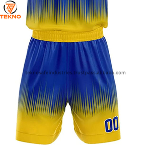 Maillots de basket-ball pour jeunes adultes ensembles de shorts uniformes de basket-ball respirants avec logo personnalisé ODM/OEM services sublimation - Product Image 2