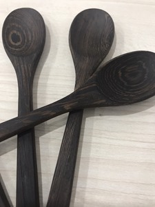 Cuillères en bois de qualité supérieure pour la cuisine-Fourchette en bois Cuillère Couteau Couverts jetables en bois Ensemble de vaisselle - Product Image 5