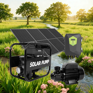 Veichi năng lượng mặt trời bề mặt động cơ Ly Tâm Bơm Set panel năng lượng mặt trời mặt đất năng lượng mặt trời Máy bơm nước cho tưới tiêu nông nghiệp - Product Image 1