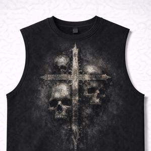 Casual <b>summer</b> unisex tank <b>top</b> 100% cotton <b>sleeveless</b> soft breathable fabric daily wear gym workout fitness <b>top</b> - Product Image 3