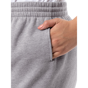 กางเกงวอร์มของผู้หญิงผ้าฝ้ายยืดหยุ่นออกแบบโลโก้ได้ตามต้องการ - Product Image 3