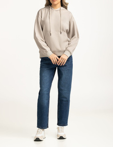 Nouveau élégant pas cher vente chaude dessin animé délavé Vintage femmes grande taille respirant 100% coton Crop Hoodies 2026 - Product Image 3