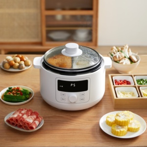 Bán buôn kỹ thuật số nhà đa chức năng Nồi cơm điện nấu chậm chương trình không dính lớp phủ bên trong nồi Nồi áp suất - Product Image 6