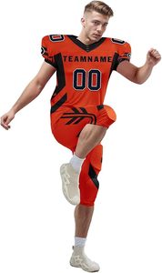 Camisetas de Fútbol Personalizadas para Adultos y Jóvenes, Ropa de Entrenamiento Profesional con Nombre, Número y Logotipo Personalizados - Product Image 5