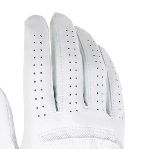 Guantes de golf hechos de cuero Cabretta Premium Best Arrived para hombres y mujeres Guantes de golf de piel de oveja de Palma suave de marca personalizada - Product Image 4