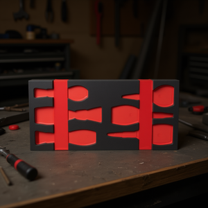 Gabinetes de herramientas de espuma bicolor USAG (vacíos) para módulo 519 M 127C - Product Image 3