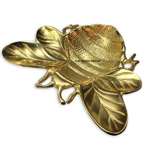 ชุดชามผลไม้ทรงกลม 3 ใบ ทำจากอะลูมิเนียมเคลือบทอง ดีไซน์ทันสมัยและสวยงาม เหมาะสำหรับใส่ผลไม้และของแห้ง - Product Image 6