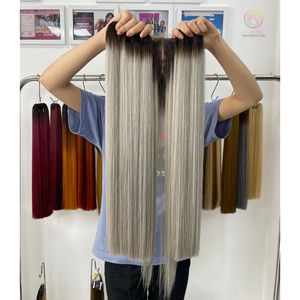 แพ็คเก็ตหุ้นขนาดใหญ่ผมตรงกระดูก 100% Sdd เวียดนามผมตรงกระดูกรวมกลุ่มสีอัมเบร - Product Image 4