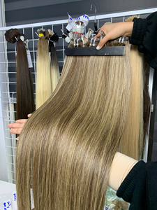 Trame Extensions de cheveux bundle Produit de vente chaude 2024 Piano couleur de surbrillance très lisse soyeux 100% cheveux vietnamiens bruts - Product Image 4