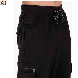 100% cotton Men <b>cargo</b> style <b>shorts</b> hip hop customized embroidered logo of your company fashion <b>shorts</b> prize wholesale - Product Image 4