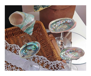 Verres à vin en gros de Shell avec la surface polie pour des événements de partie et Boutiques de cadeaux - Product Image 1