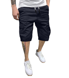 Shorts Cargo de qualité supérieure pour hommes 100% coton Shorts Cargo pour vêtements d'extérieur d'été séchage rapide longueur au genou Logo personnalisé respirant - Product Image 2
