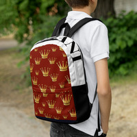 Mochilas Impermeables de Poliéster para Mujeres y Niños, Uso Deportivo al Aire Libre, Impresión de Logotipo Personalizado, Venta al Por Mayor